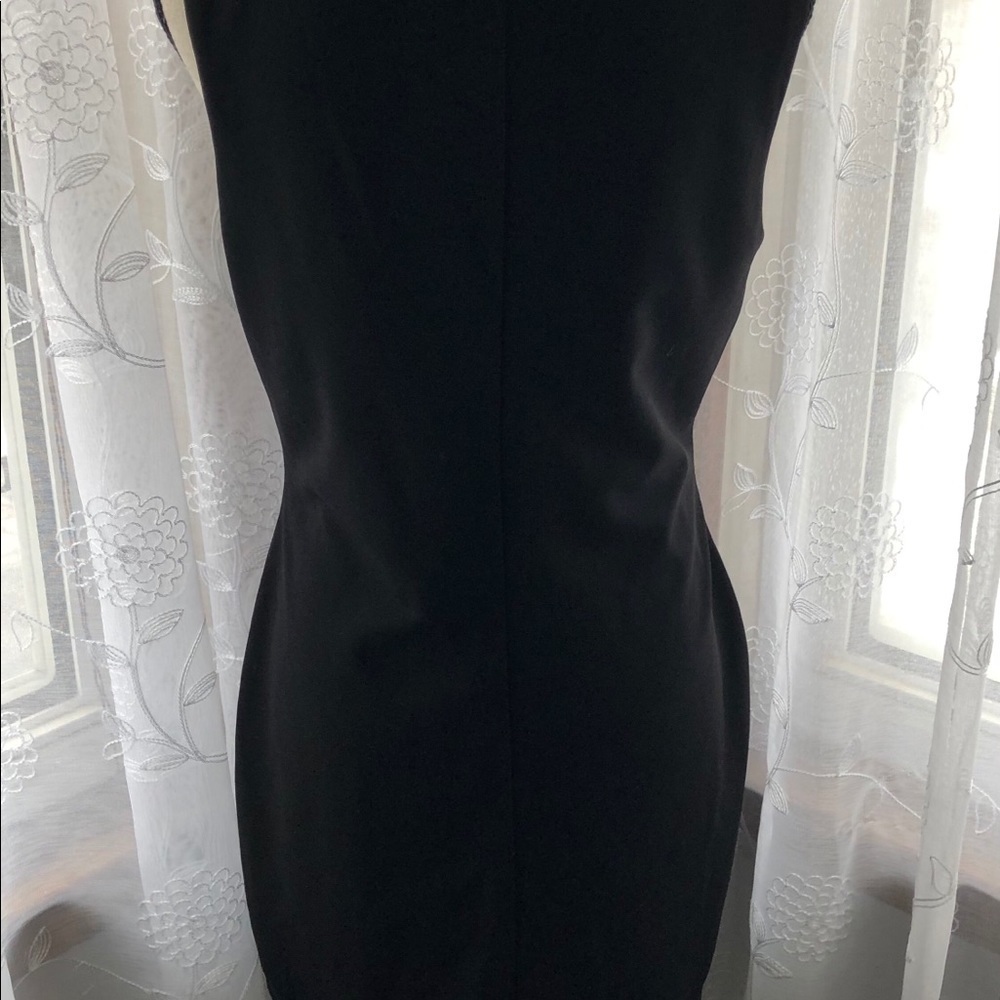 🎄 Le Chateau LBD black dress mini SZ M - Picture 4 of 11